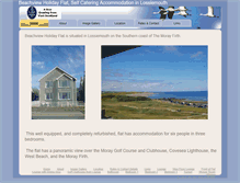 Tablet Screenshot of beachviewholidayflats.co.uk